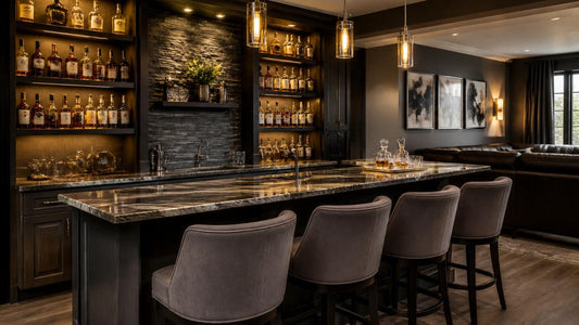 Creating an Elegant Home Bar Space: Design & Setup