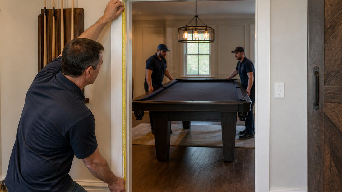 How to Measure a Doorway for Pool Table Delivery