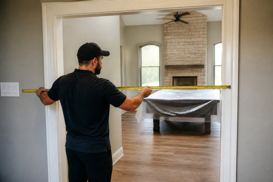 How to Measure Doorway for Pool Table Delivery