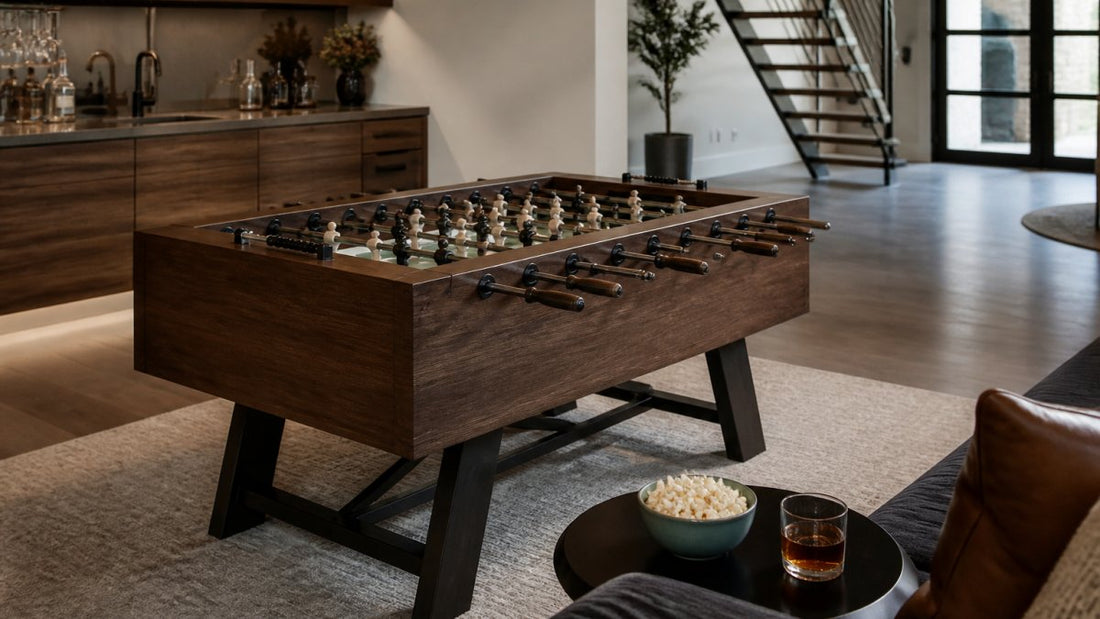Luxury Foosball Tables for Home: What to Compare