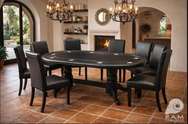 80" Texas Hold'em Poker Table | RAM Game Room