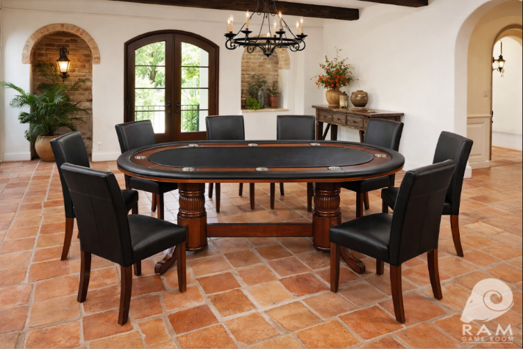 80" Texas Hold'em Poker Table | RAM Game Room