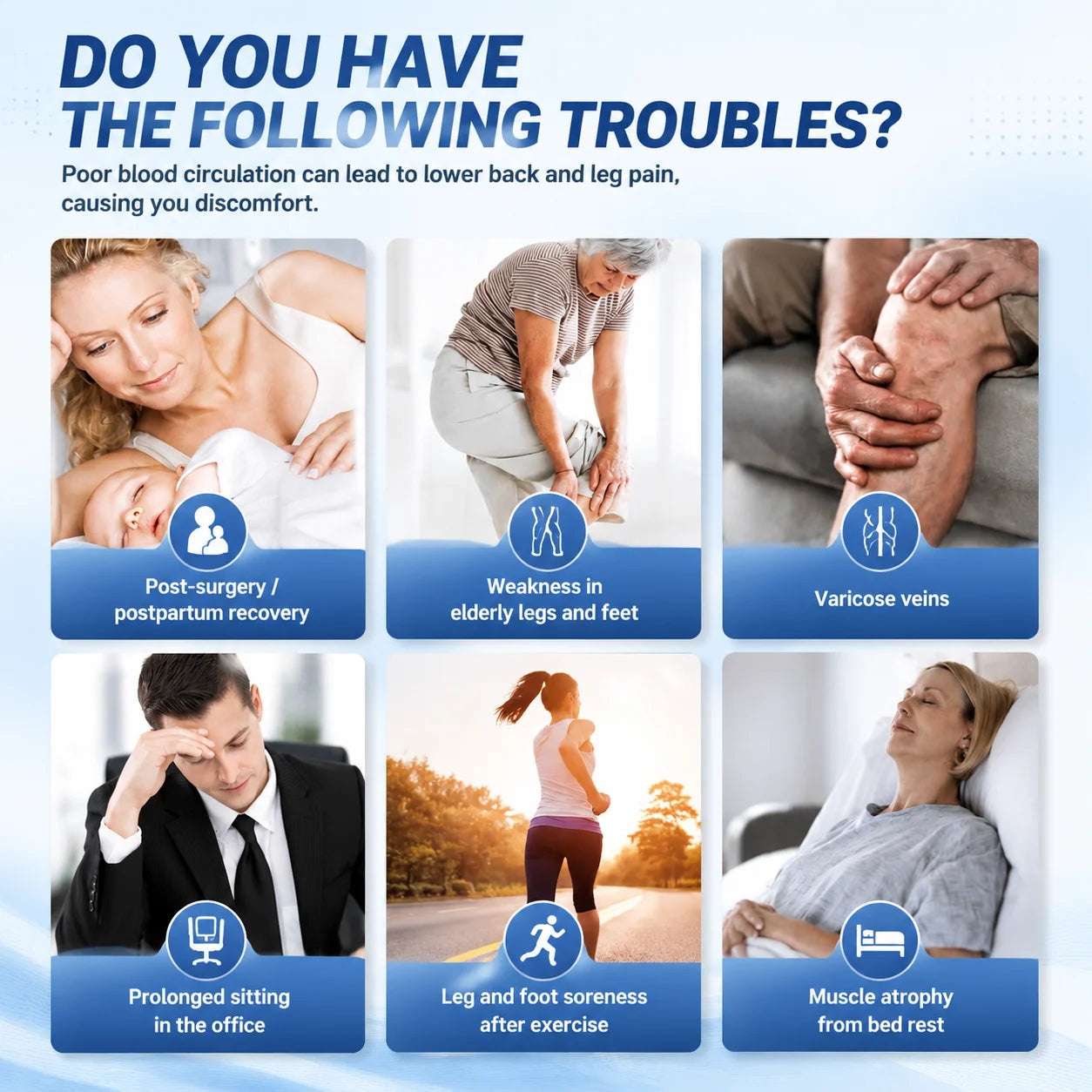 Four-Chamber Intelligent Air Wave Massager Pressure Therapy Instrument Leg Muscle Massage Recovery Lymphatic Detoxifier