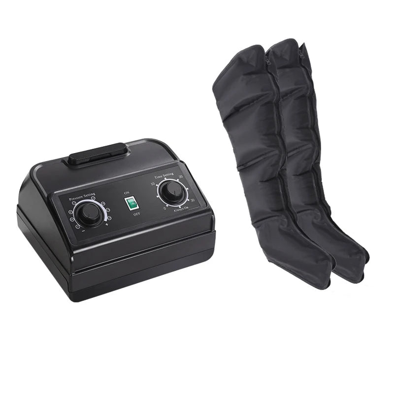 Four-Chamber Intelligent Air Wave Massager Pressure Therapy Instrument Leg Muscle Massage Recovery Lymphatic Detoxifier