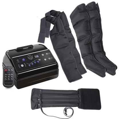 Four-Chamber Intelligent Air Wave Massager Pressure Therapy Instrument Leg Muscle Massage Recovery Lymphatic Detoxifier