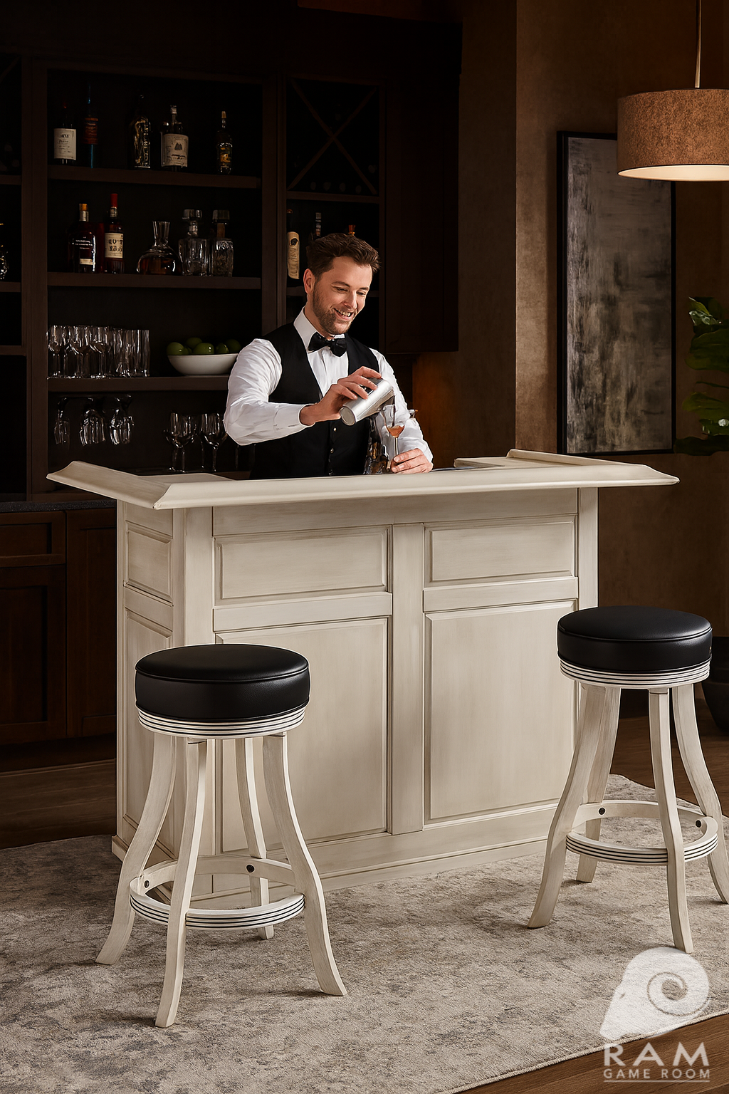 Ram Pub Series Cocktail Dry Bar | 60", 72" & 84"