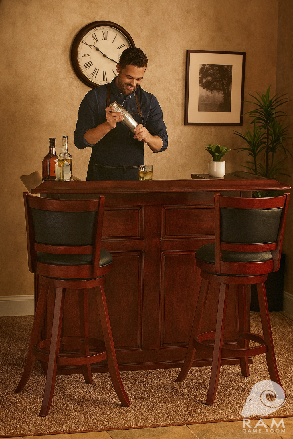 Ram Pub Series Cocktail Dry Bar | 60", 72" & 84"