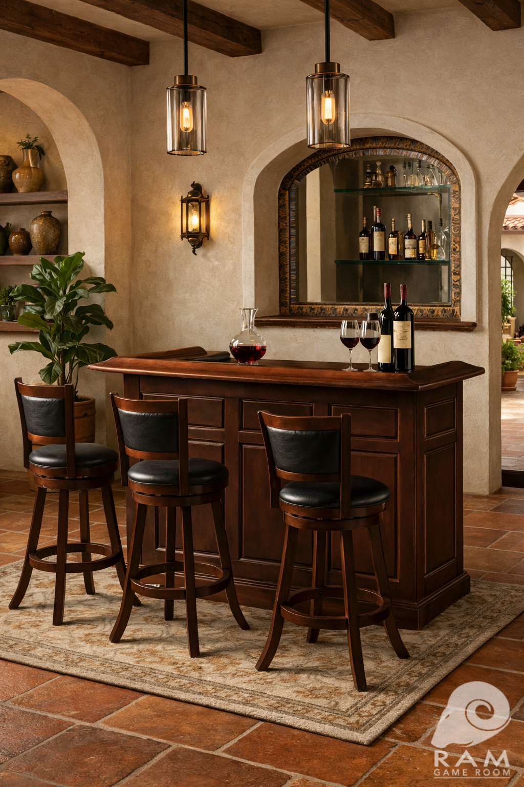 Ram Pub Series Cocktail Dry Bar | 60", 72" & 84"