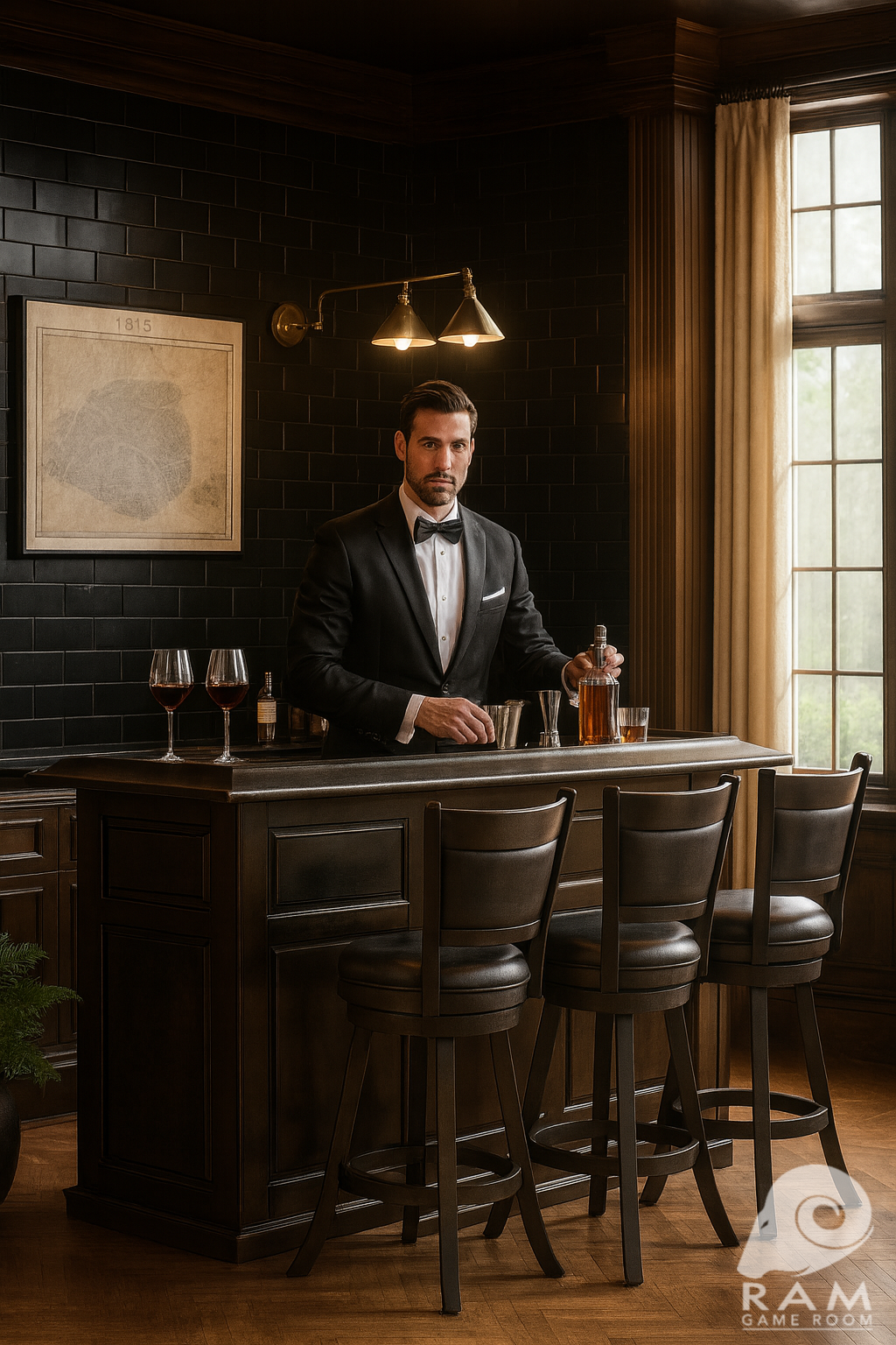 Ram Pub Series Cocktail Dry Bar | 60", 72" & 84"