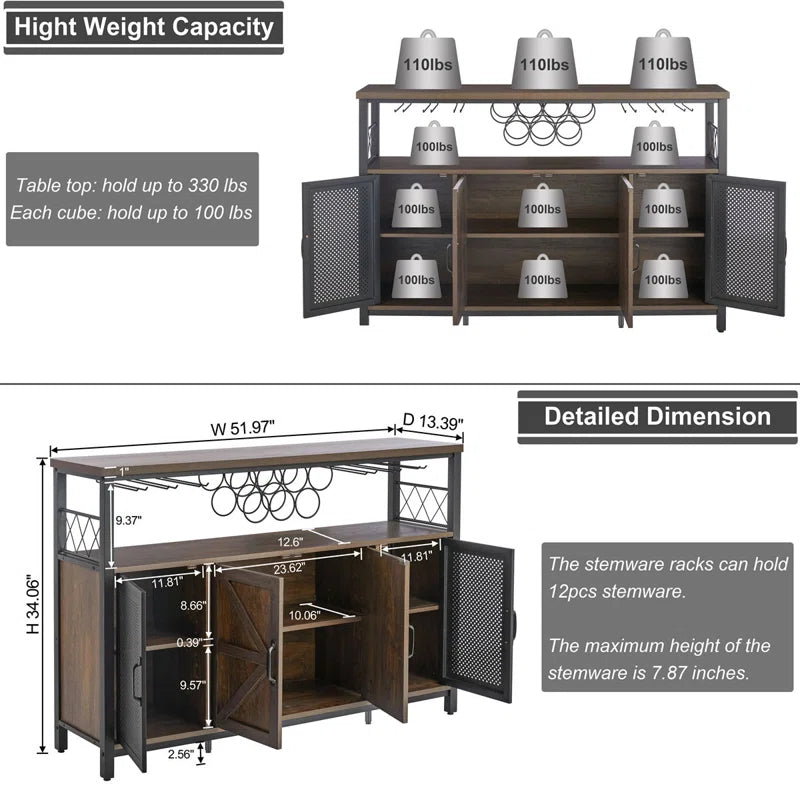 Shik 51.97'' Mini Bar