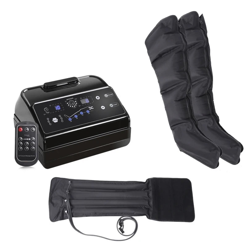 Four-Chamber Intelligent Air Wave Massager Pressure Therapy Instrument Leg Muscle Massage Recovery Lymphatic Detoxifier