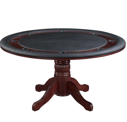 RAM Pub Series 60-inch poker and dining table in English Tudor